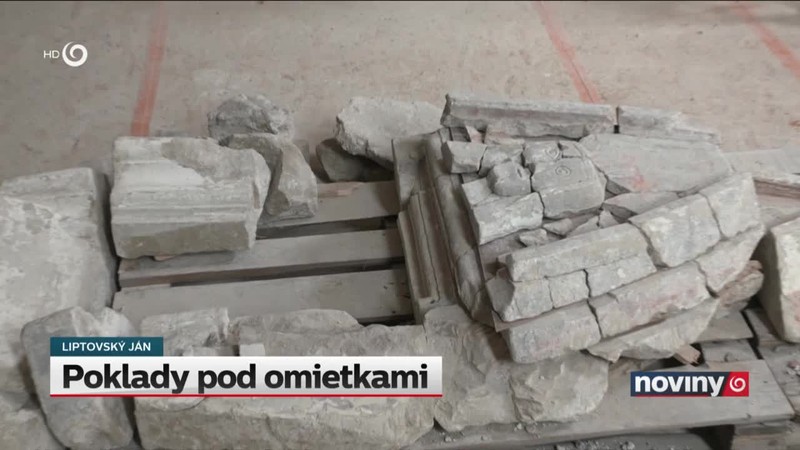 Poklady pod omietkami