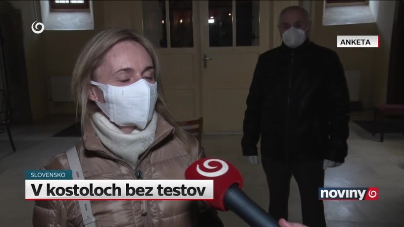 V kostoloch bez testov