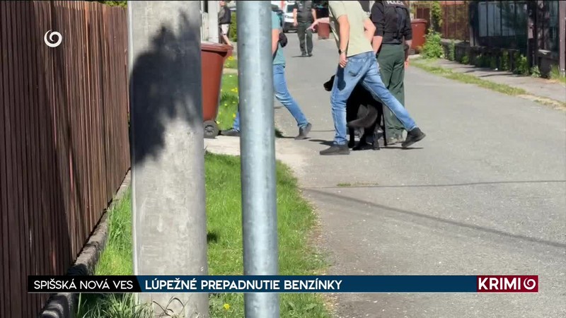LÚPEŽNÉ PREPADNUTIE BENZÍNKY