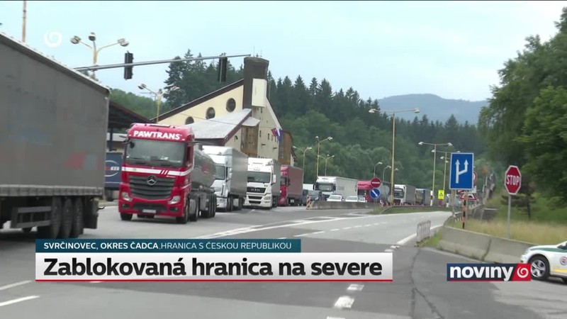 Zablokovaná hranica na severe