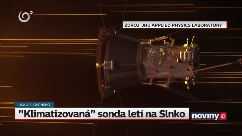 "Klimatizovaná" sonda letí na Slnko