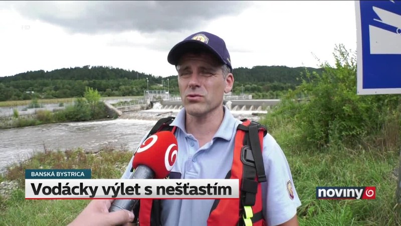 Vodácky výlet s nešťastím