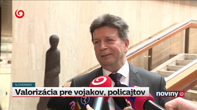 Valorizácia pre vojakov, policajtov