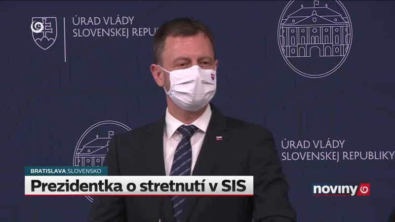Prezidentka o stretnutí v SIS