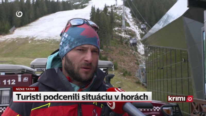 Turisti podcenili situáciu v horách