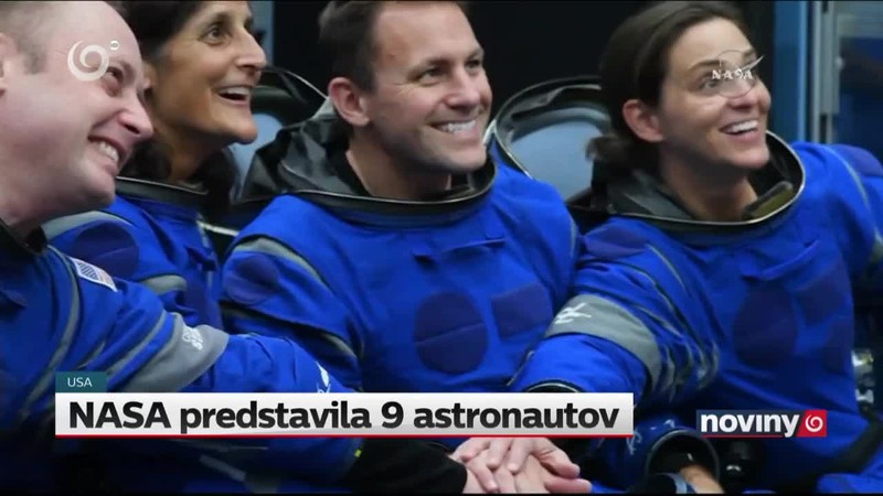 NASA predstavila 9 astronautov