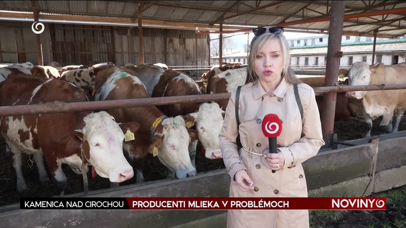 PRODUCENTI MLIEKA V PROBLÉMOCH