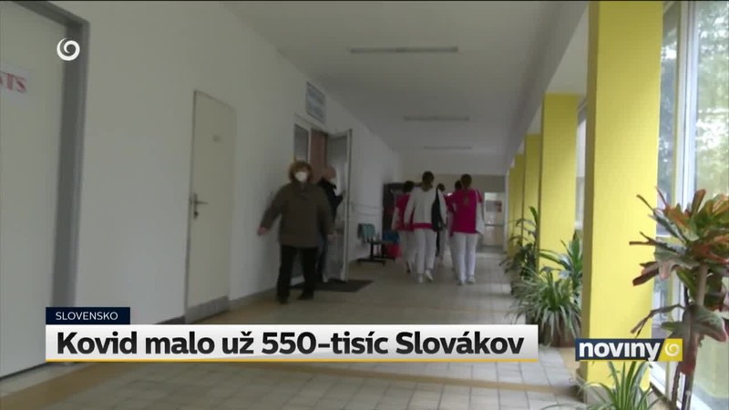 Kovid malo už 550 tisíc Slovákov