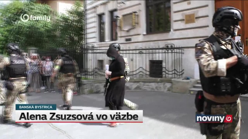 Alena Zsuzsová vo väzbe