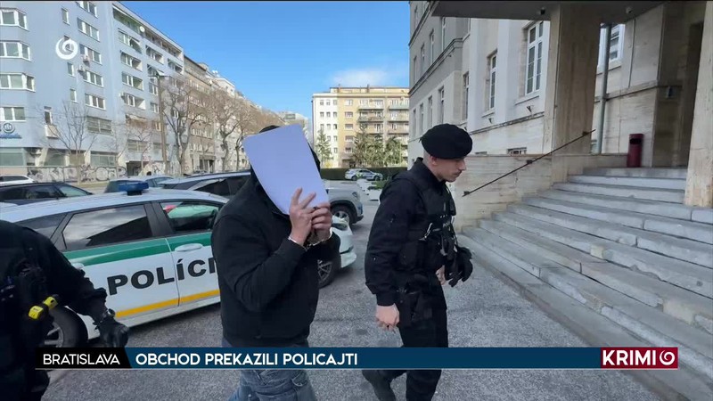 OBCHOD PREKAZILI POLICAJTI