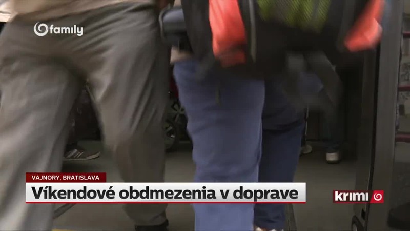 Víkendové obdmezenia v doprave