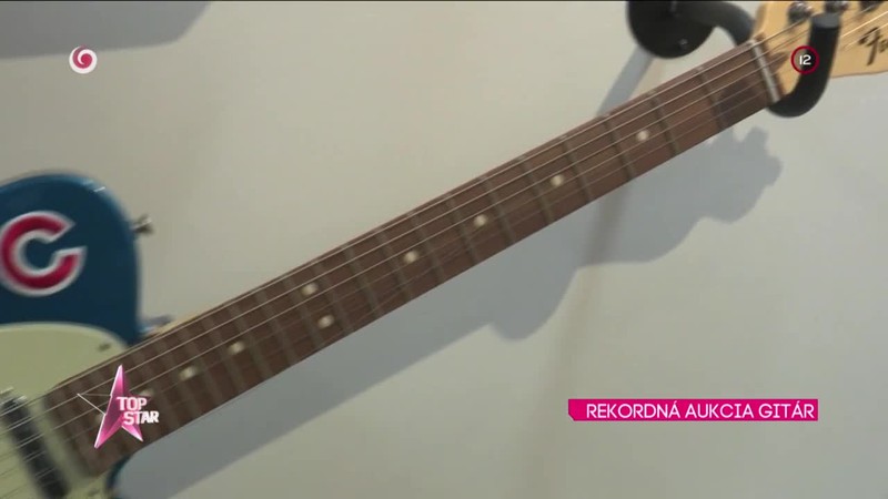 REKORDNÁ AUKCIA GITÁR