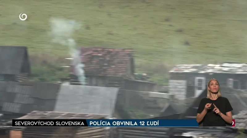 POLÍCIA OBVINILA 12 ĽUDÍ