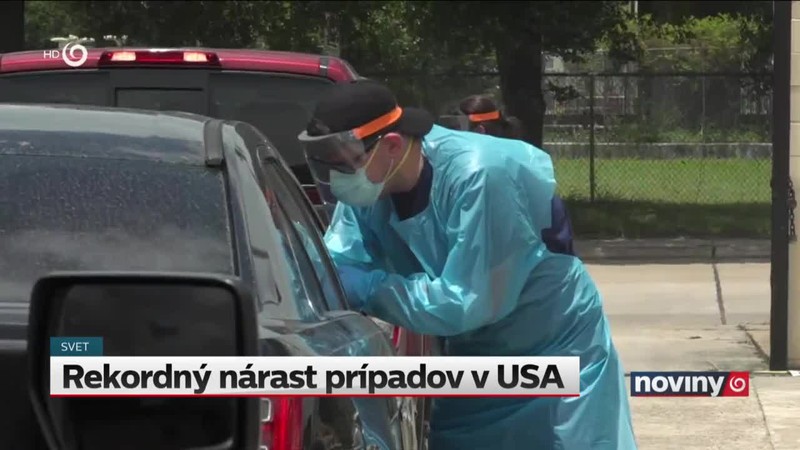 Rekordný nárast prípadov v USA