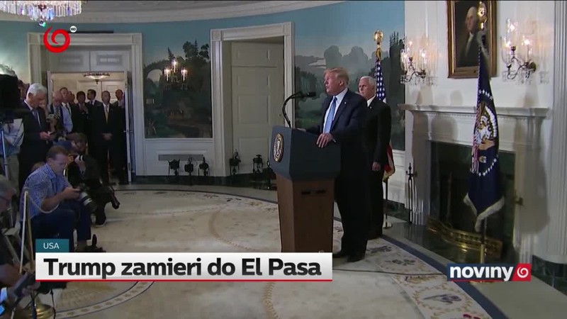 Trump zamieri do El Pasa