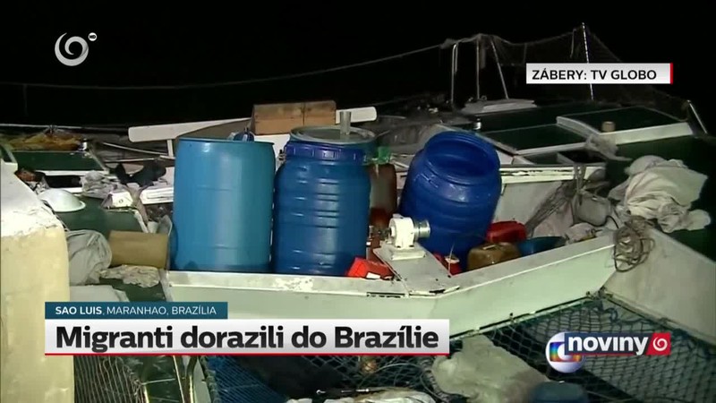 Migranti dorazili do Brazílie
