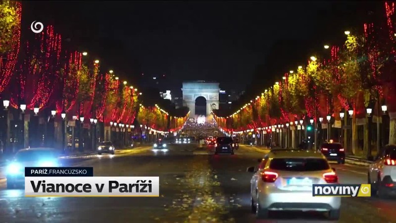 Vianoce v Paríži