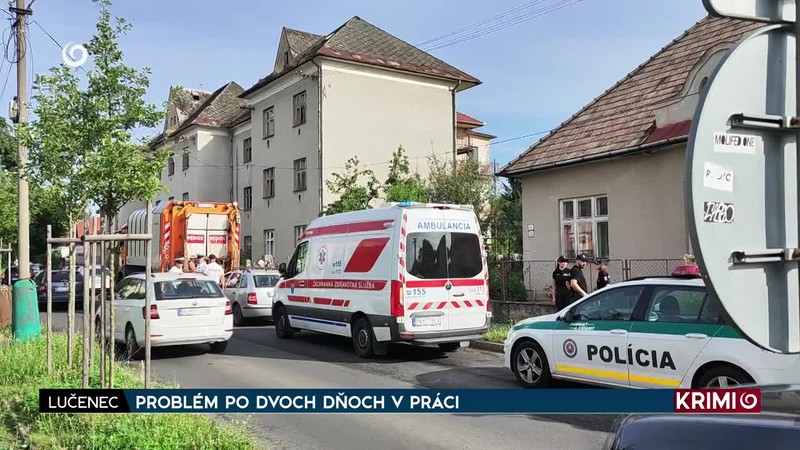PROBLÉM PO DVOCH DŇOCH V PRÁCI