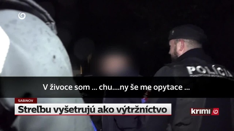 Streľbu vyšetrujú ako výtržníctvo