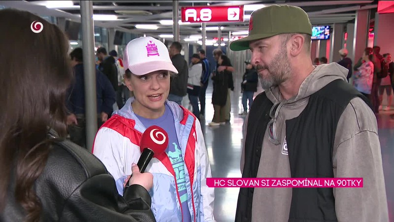 HC SLOVAN SI ZASPOMÍNAL NA 90TKY