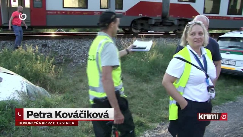 Vlak zrazil mladého muža