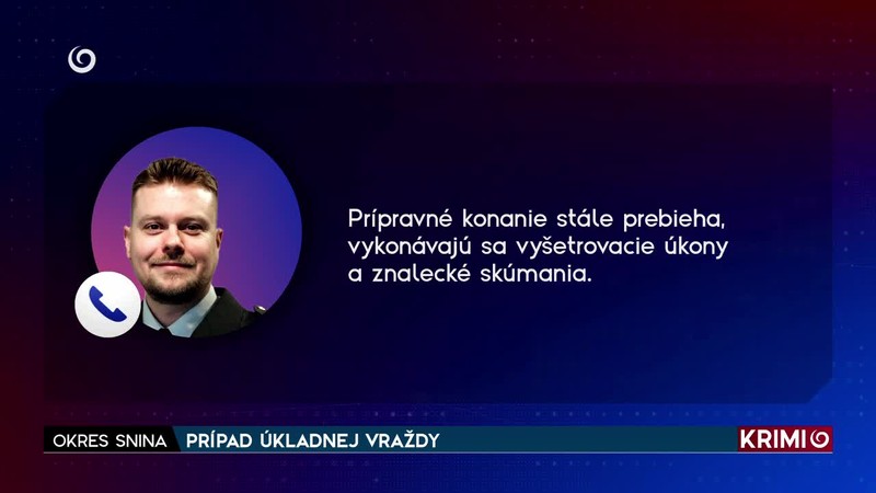 PRÍPAD ÚKLADNEJ VRAŽDY