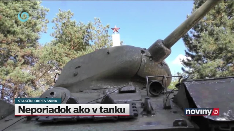 Neporiadok ako v tanku