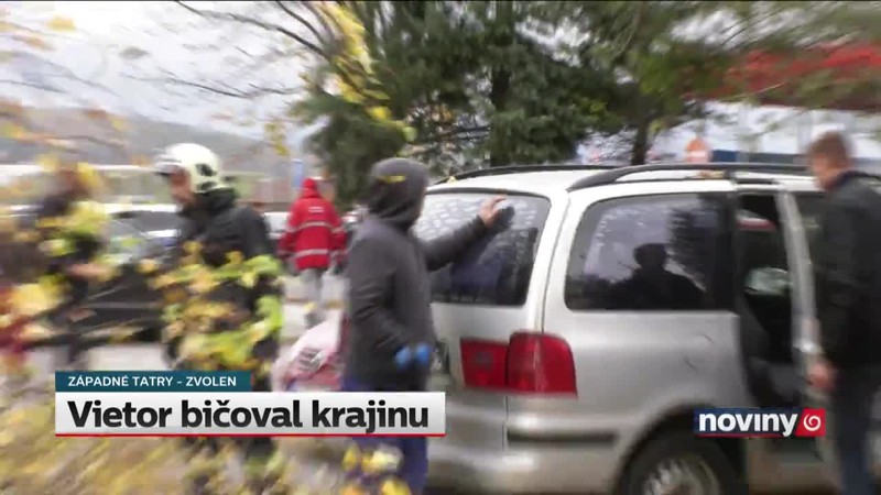 Vietor bičoval krajinu