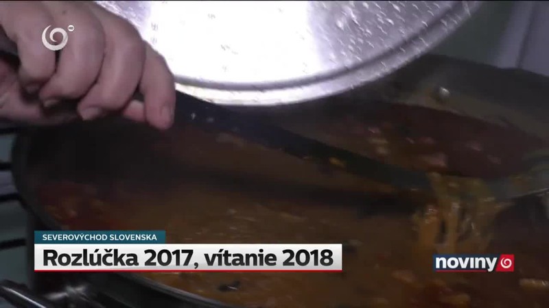 Rozlúčka 2017, vítanie 2018