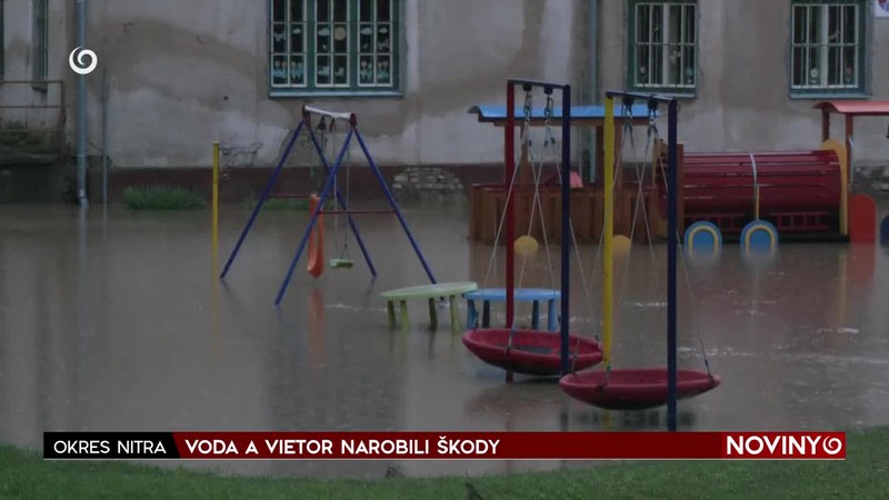 VODA A VIETOR NAROBILI ŠKODY