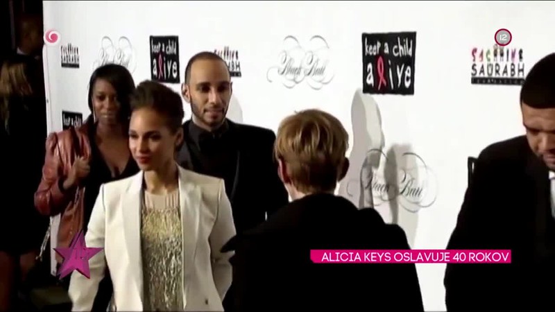 ALICIA KEYS OSLAVUJE 40 ROKOV