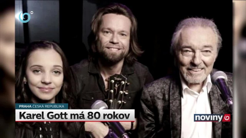Karel Gott má 80 rokov