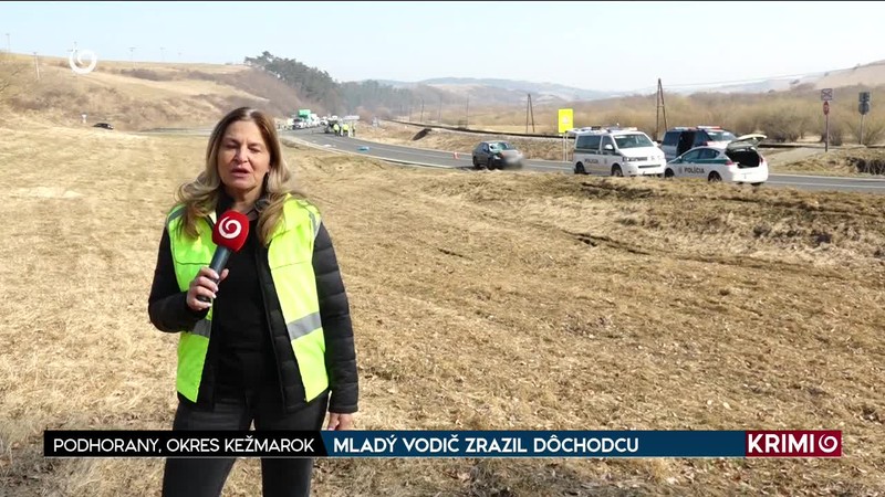 MLADÝ VODIČ ZRAZIL DÔCHODCU