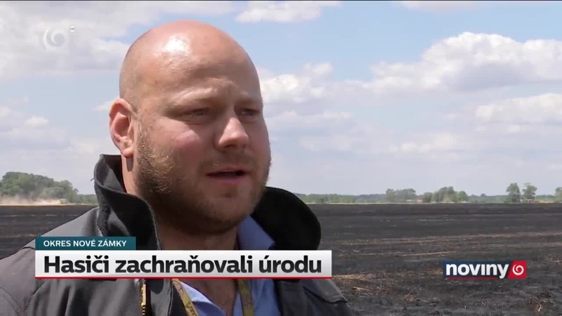 Hasiči zachraňovali úrodu