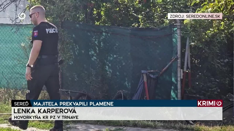 MAJITEĽA PREKVAPILI PLAMENE