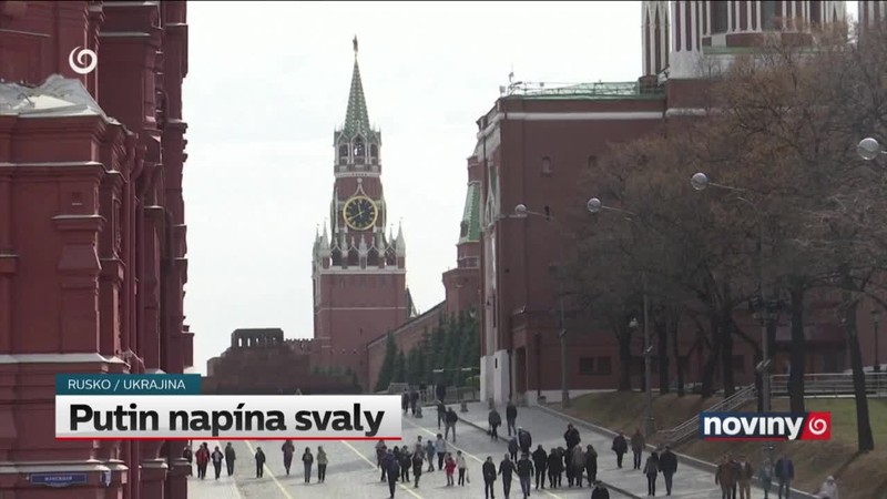 Putin napína svaly