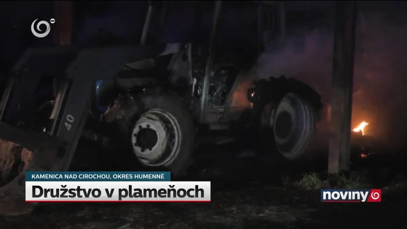 Družstvo v plameňoch