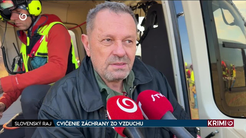 CVIČENIE ZÁCHRANY ZO VZDUCHU