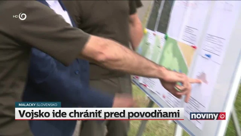 Vojsko ide chrániť pred povodňami