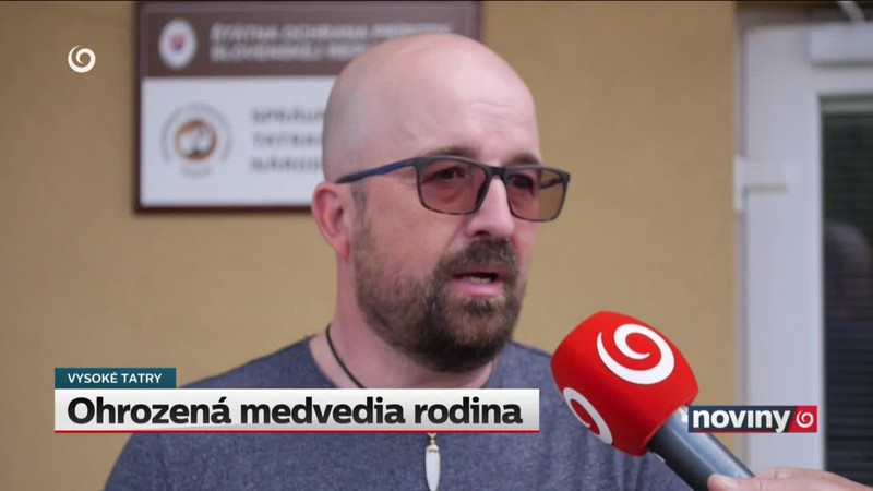 Ohrozená medvedia rodina