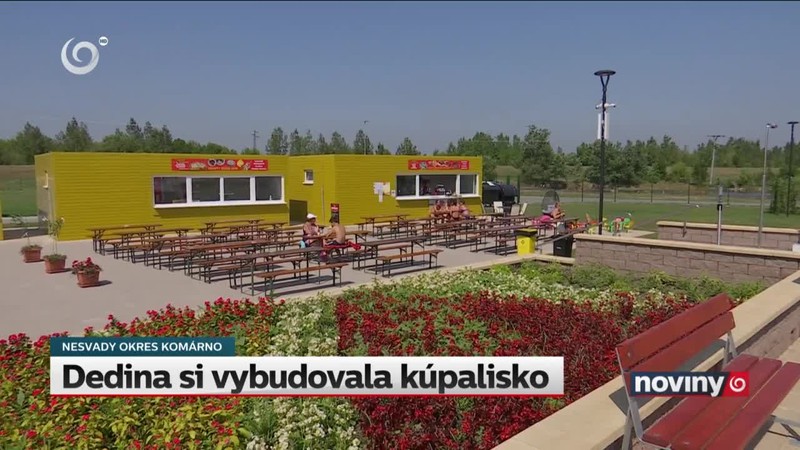 Dedina si vybudovala kúpalisko