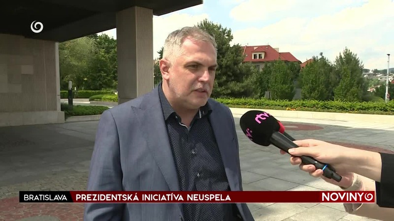 PREZIDENTSKÁ INICIATÍVA NEUSPELA