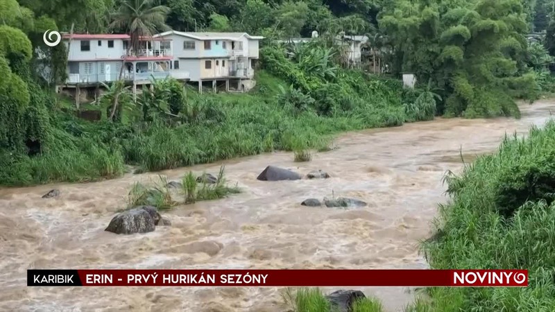 ERIN - PRVÝ HURIKÁN SEZÓNY