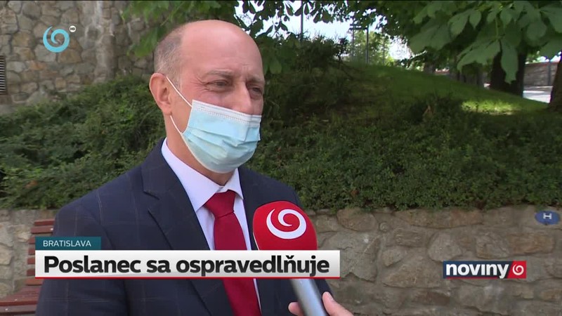 Poslanec sa ospravedlňuje