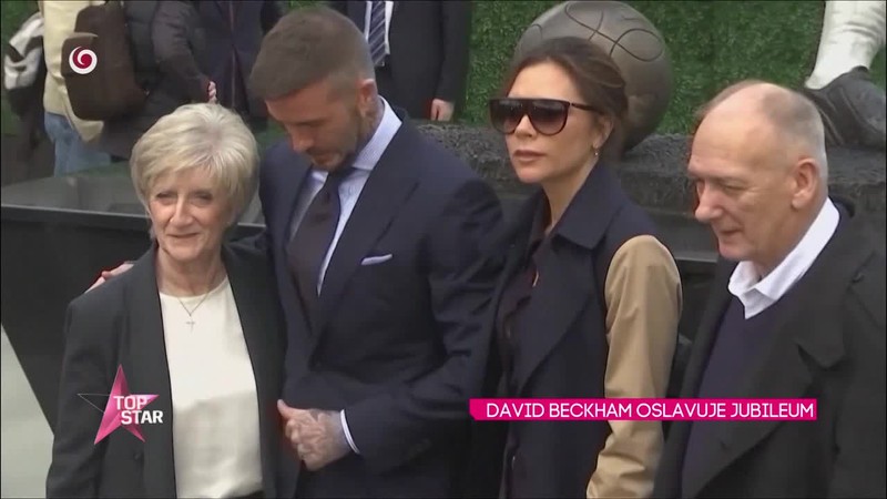 DAVID BECKHAM OSLAVUJE JUBILEUM