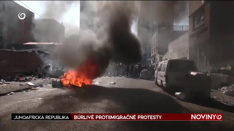 BÚRLIVÉ PROTIIMIGRAČNÉ PROTESTY