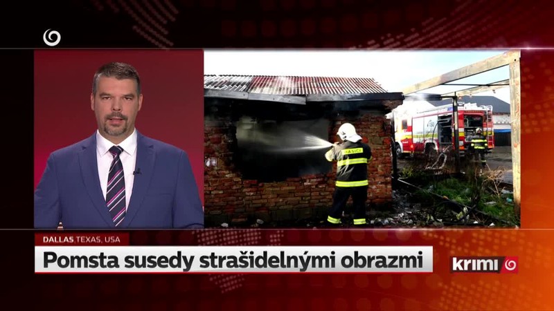 Pomsta susedy strašidelnými obrazmi