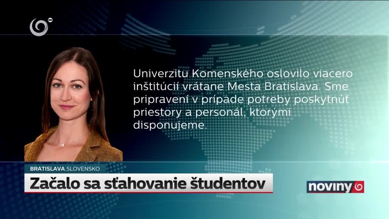 Začalo sa sťahovanie študentov