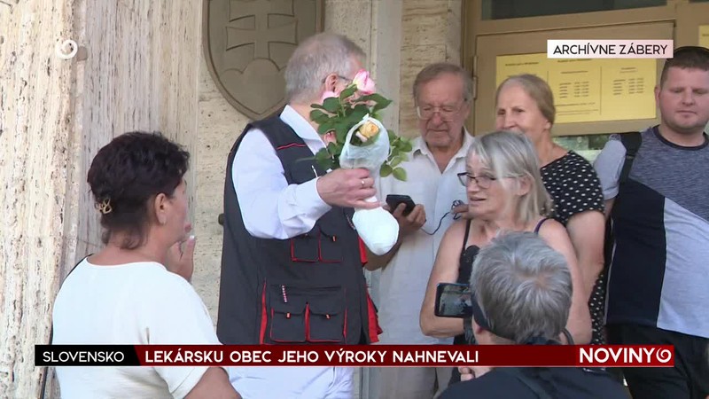 LEKÁRSKU OBEC JEHO VÝROKY NAHNEVALI