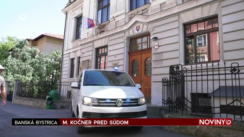 M. KOČNER PRED SÚDOM